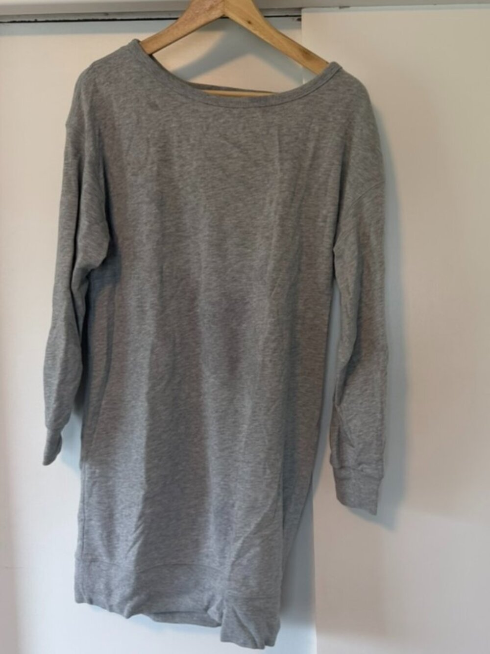 Gap grey sweatshirt dress size S